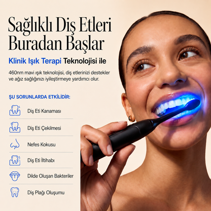 Orveksa™ Işık Teknolojili Sonic Diş Fırçası